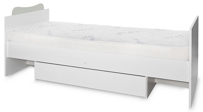 Cama Convertivel 5 Configurações Lorelli White / Milky Green