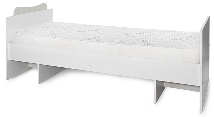 Cama Convertivel 5 Configurações Lorelli White / Milky Green