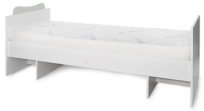 Cama Convertivel 5 Configurações Lorelli White / Milky Green