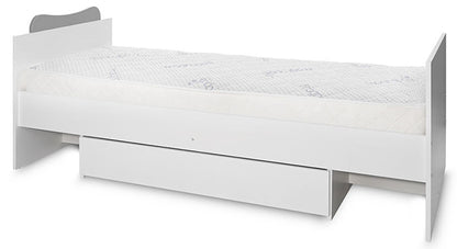 Cama Convertivel 5 Configurações Lorelli White / Stone Grey