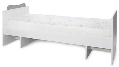 Cama Convertivel 5 Configurações Lorelli White / Stone Grey