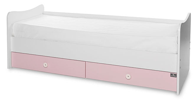 Cama convertivel + móvel Lorelli Trend Plus White / Orchid Pink