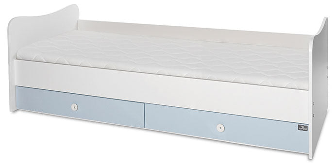 Cama convertivel + móvel Lorelli Mini Max White / Baby Blue