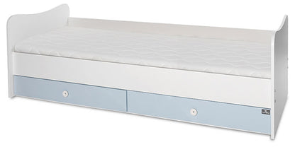 Cama convertivel + móvel Lorelli Mini Max White / Baby Blue