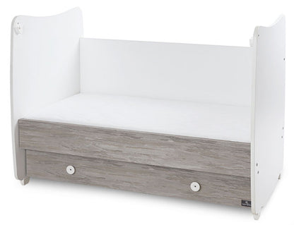 Cama de grades 124x74cm Lorelli Dream White / Artwood