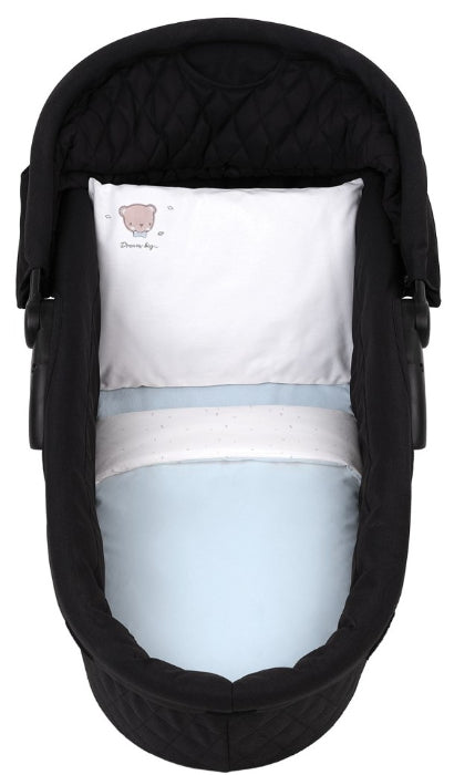 Conjunto jogo de cama para alcofa 6pçs Kikka Boo Dream Big Azul