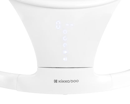 Espreguiçadeira elétrica de lado a lado Kikka Boo Cuddle Me Dark Grey