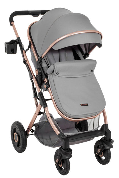 Carrinho de bebé 2 em 1 Kikka Boo Scarlett Gris Claro