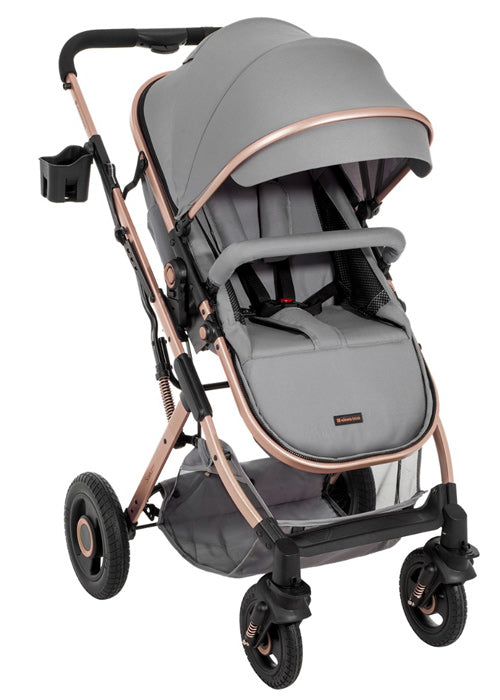 Carrinho de bebé 2 em 1 Kikka Boo Scarlett Gris Claro