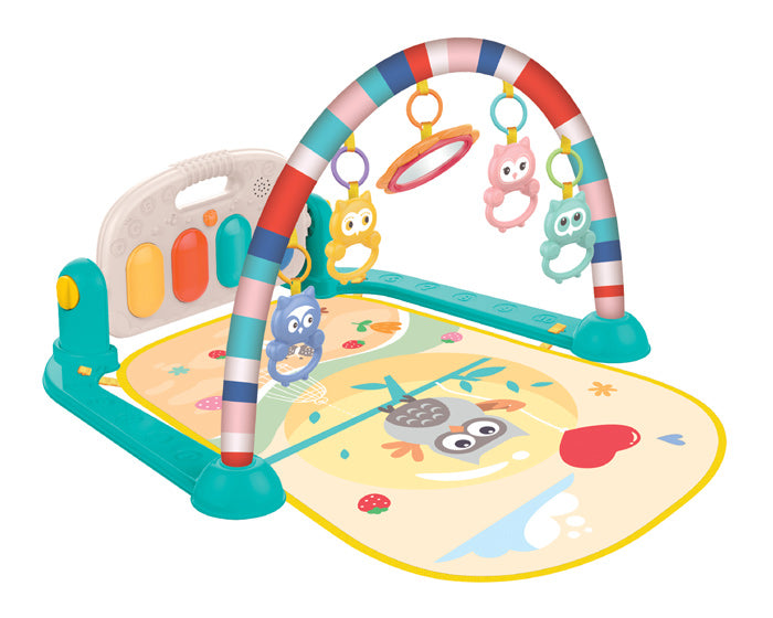 Tapete de atividades Kikka Boo Happy Owl Azul