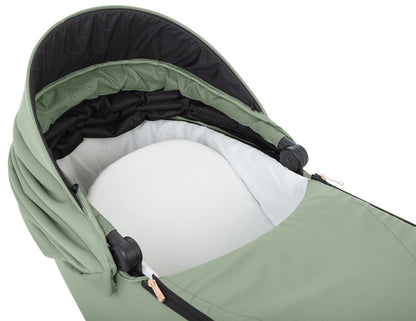 Carrinho de bebé com alcofa 2 em 1 Kikka Boo Thea Verde Militar 2024