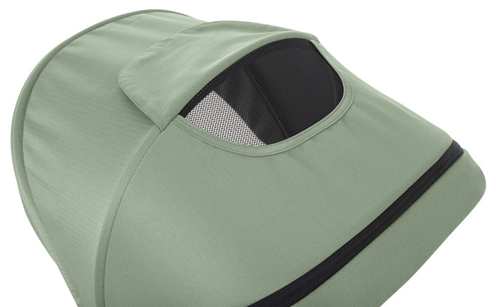 Carrinho de bebé com alcofa 2 em 1 Kikka Boo Thea Verde Militar 2024