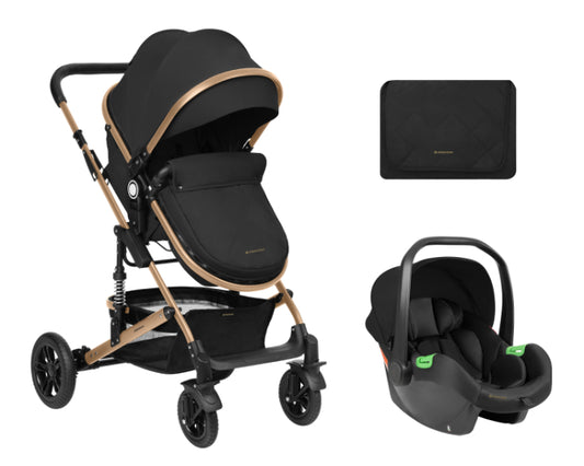 Carrinho de bebé 3in1 Kikkaboo Amaia Black