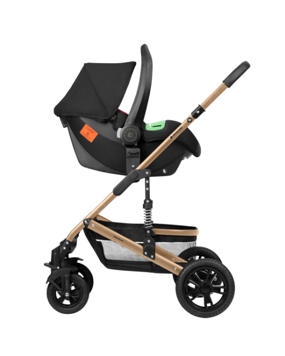Carrinho de bebé 3in1 Kikkaboo Amaia Black