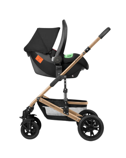 Carrinho de bebé 3in1 Kikkaboo Amaia Black
