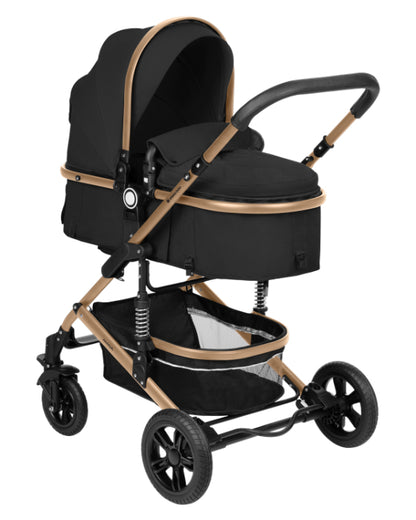 Carrinho de bebé 3in1 Kikkaboo Amaia Black