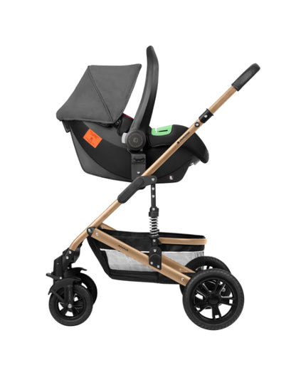 Carrinho de bebé 3in1 Kikkaboo Amaia Dark Grey