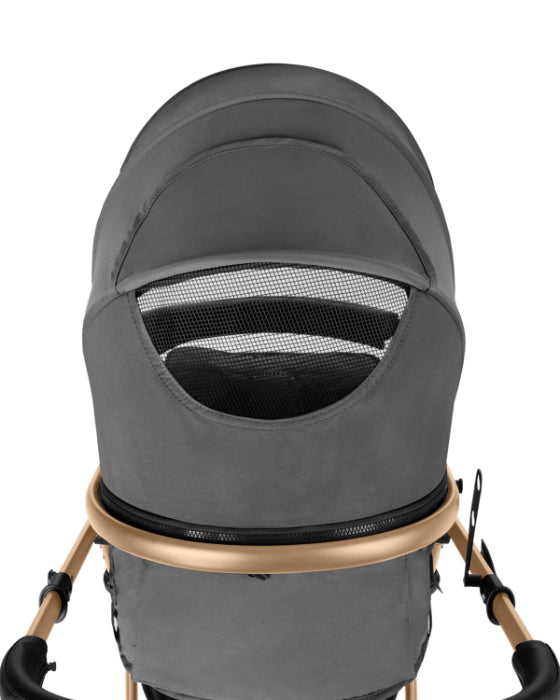 Carrinho de bebé 3in1 Kikkaboo Amaia Dark Grey