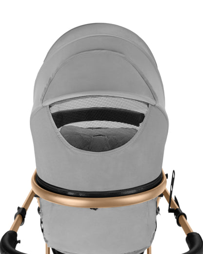 Carrinho de bebé 3in1 Kikkaboo Amaia Light Grey