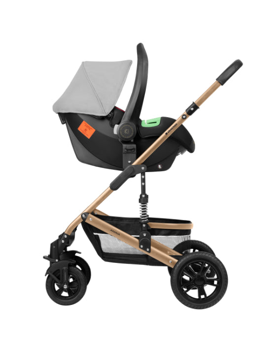 Carrinho de bebé 3in1 Kikkaboo Amaia Light Grey