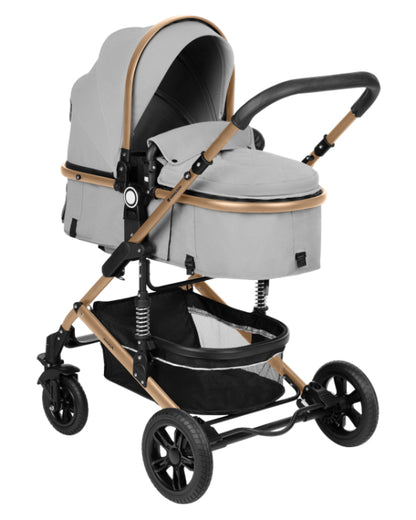 Carrinho de bebé 3in1 Kikkaboo Amaia Light Grey