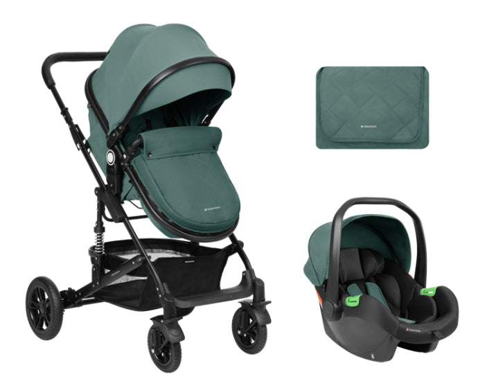 Carrinho de bebé 3in1 Kikkaboo Amaia Menta