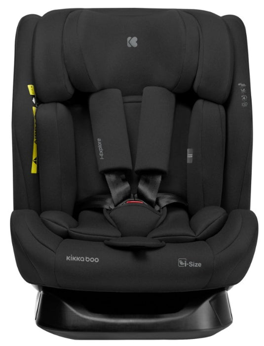 Cadeira auto i-Size 40-150cm Kikka Boo i-Explore Black