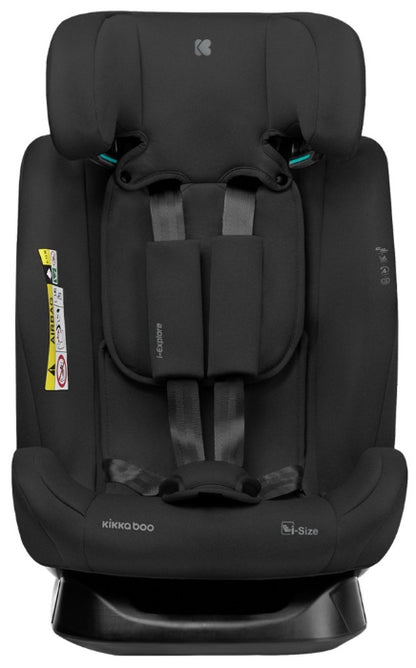 Cadeira auto i-Size 40-150cm Kikka Boo i-Explore Black