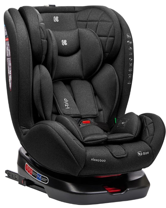 Cadeira auto i-Size 40-150cm Kikka Boo i-Trip Black