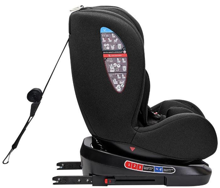 Cadeira auto i-Size 40-150cm Kikka Boo i-Trip Black