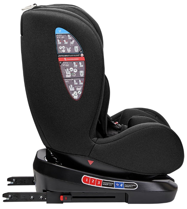 Cadeira auto i-Size 40-150cm Kikka Boo i-Trip Black