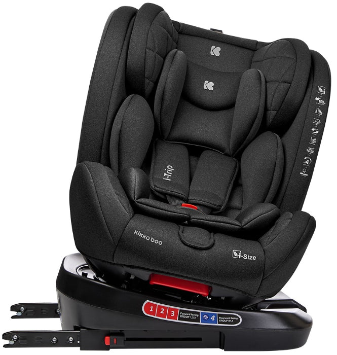 Cadeira auto i-Size 40-150cm Kikka Boo i-Trip Black
