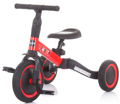 Triciclo 2 em 1 Chipolino Smarty Red