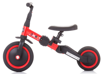 Triciclo 2 em 1 Chipolino Smarty Red