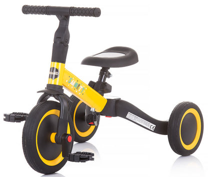 Triciclo 2 em 1 Chipolino Smarty Yellow