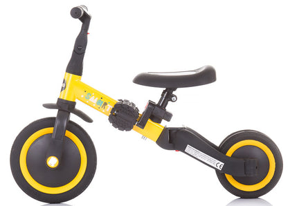 Triciclo 2 em 1 Chipolino Smarty Yellow