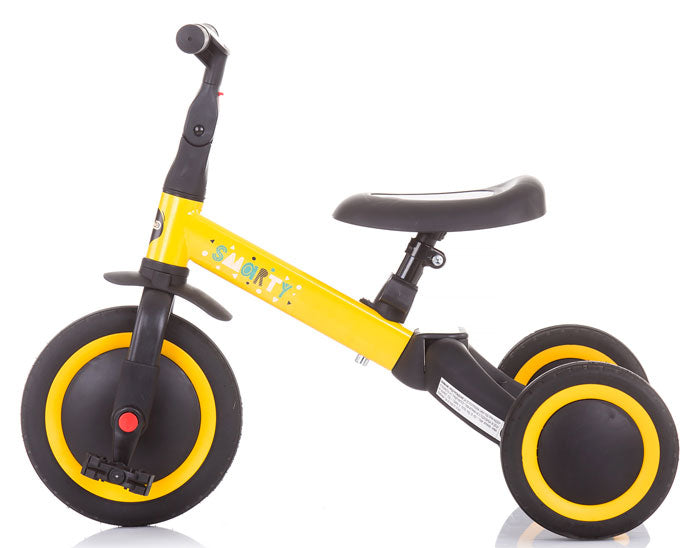 Triciclo 2 em 1 Chipolino Smarty Yellow