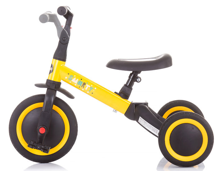 Triciclo 2 em 1 Chipolino Smarty Yellow