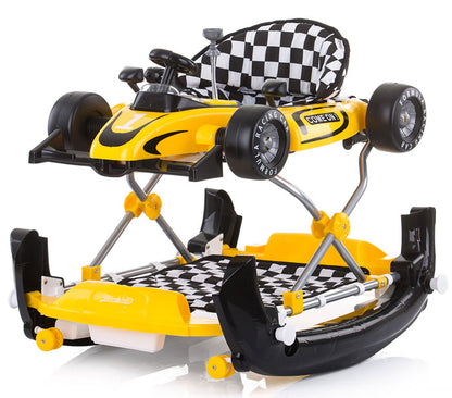 Andador Multifuncional 4 em 1 Chipolino Racer Yellow