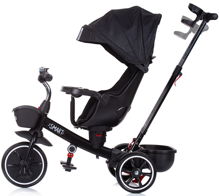 Triciclo com capota Chipolino Smart Raven