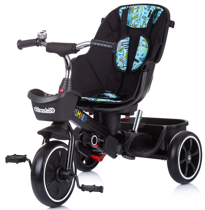 Triciclo com capota Chipolino Smart Blue