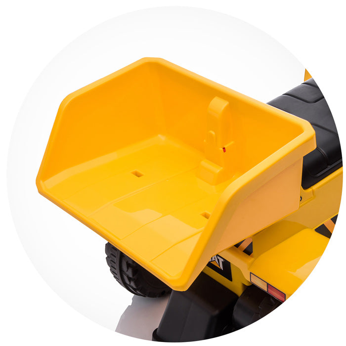 Carro elétrico Chipolino CAT Dump Truck Yellow