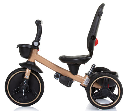 Triciclo dobrável com assento 360º Chipolino Alpha Ebony