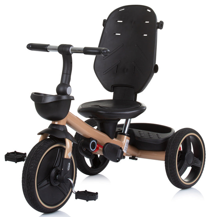 Triciclo dobrável com assento 360º Chipolino Alpha Ebony