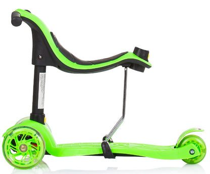 Scooter com pega Chipolino Multi Plus Green