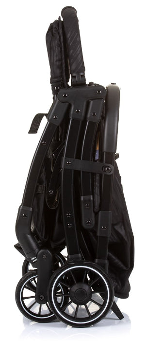 Carrinho de bebé dobrável Chipolino Kiss Obsidian