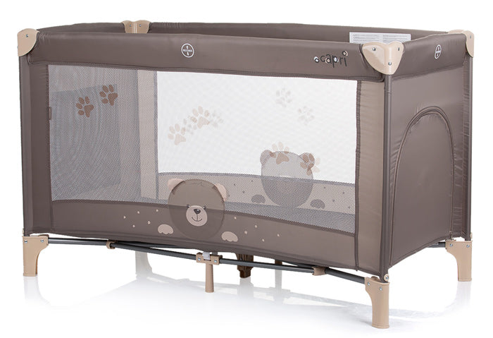 Cama de viagem Chipolino Capri Bear Beige