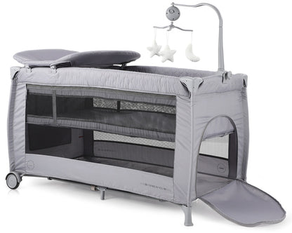 Cama de viagem Chipolino Bella Ash Grey