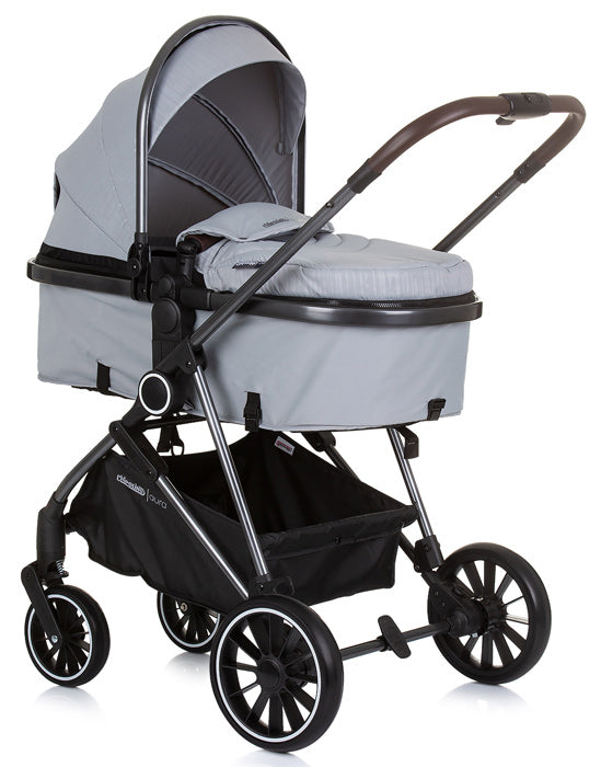 Carrinho de Bebé Convertível Chipolino Aura Ash Grey