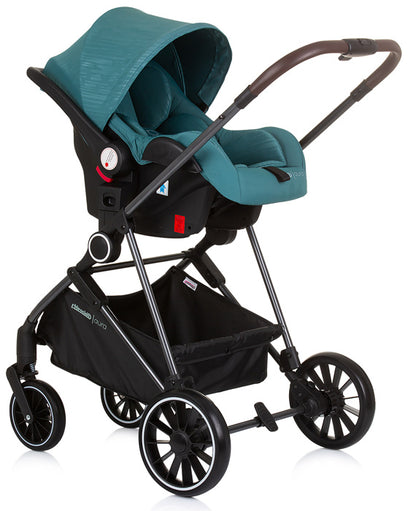 Carrinho de Bebé Convertível Chipolino Aura Teal